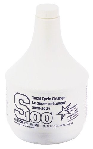 S100 12001R-02 Total Cycle Cleaner Bottle - 33.8 oz., 2-Pack - Image 1